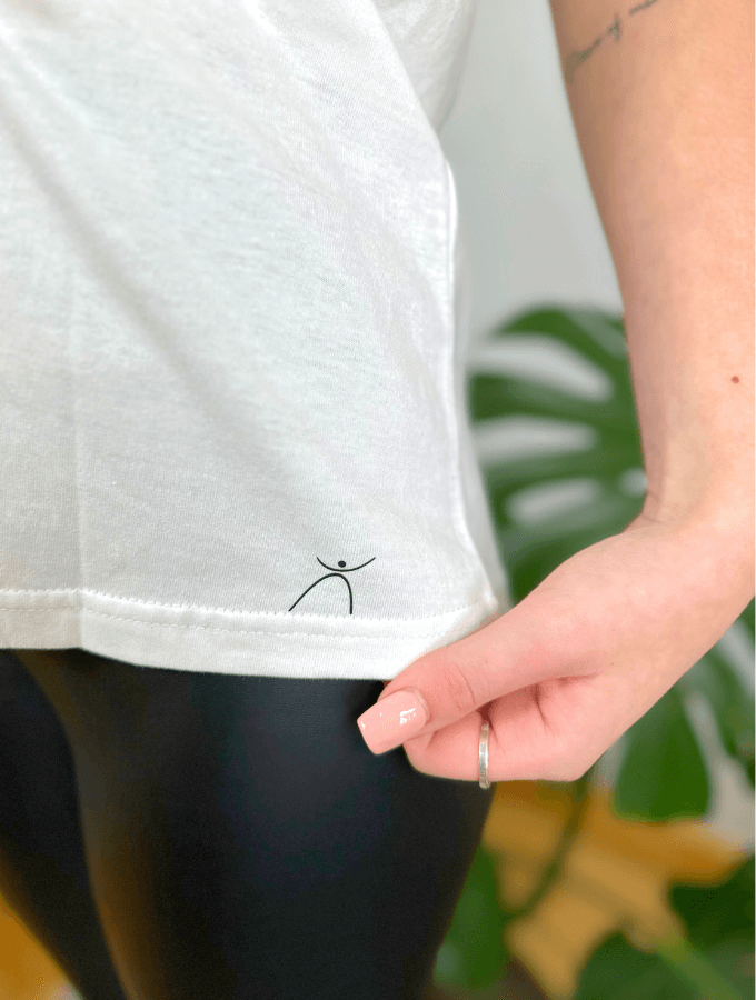 EVIL EYE OVERSIZED TEE - WHITE - TONED