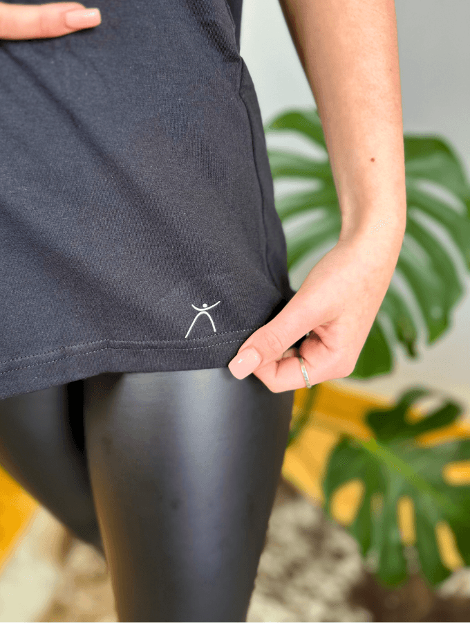 FAITH OVERSIZED TEE - BLACK - TONED