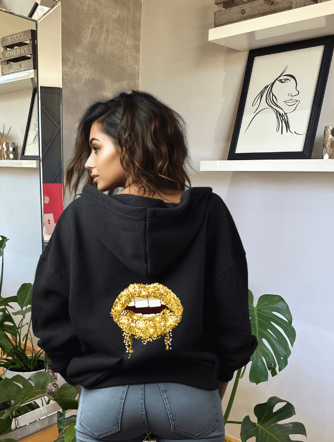 Oversized ivy gold clearance hoodie