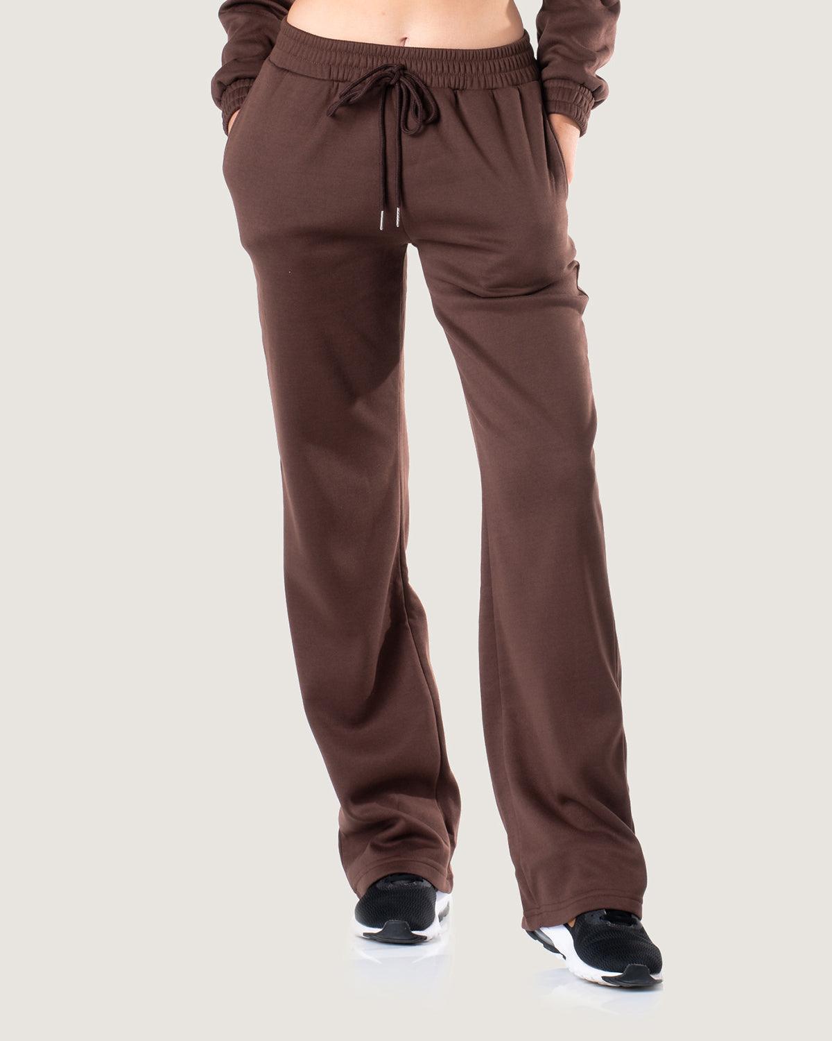 PITTARI FLARE LEG TRACK PANTS - TONED