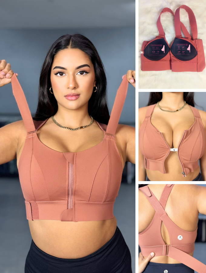 HIGH IMPACT BRA - PRO SERIES - CORAL