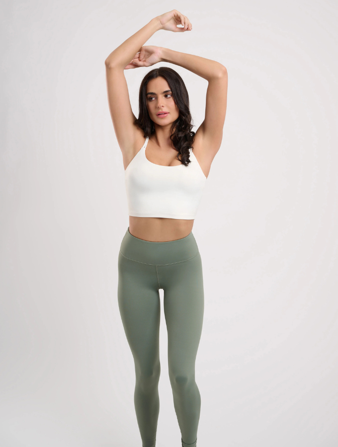 LAUREL LEGGINGS - OLIVE GREEN