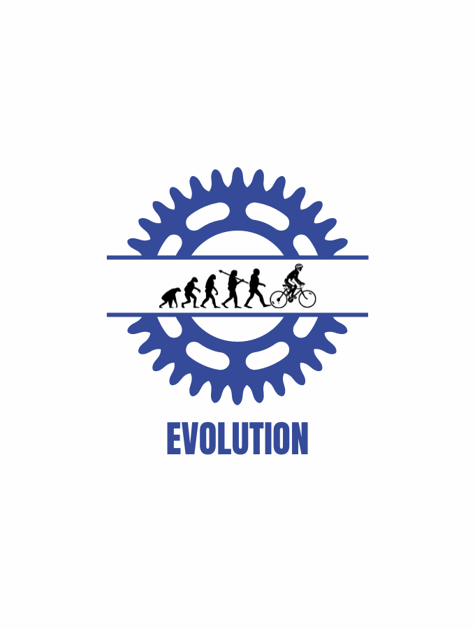 EVOLUTION TEE - CYCLE SERIES - WHITE