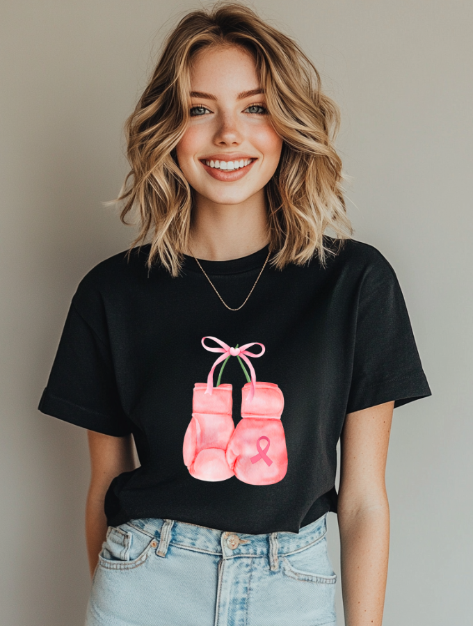 PINK PUNCH ROUNDNECK TEE - BLACK