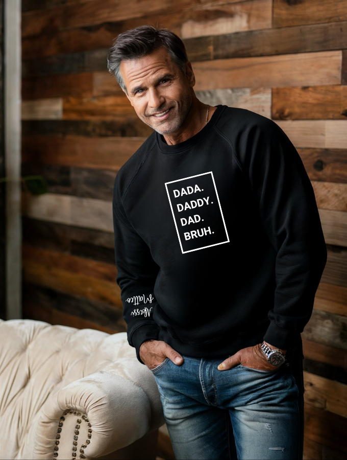 ALL DADS SWEATER - BLACK
