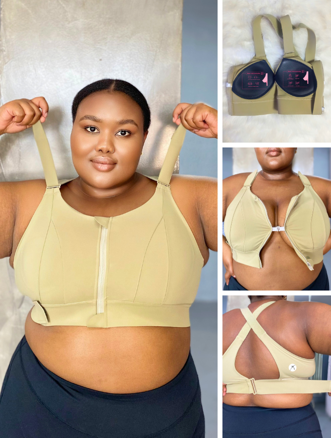 HIGH IMPACT BRA - PRO SERIES - BEIGE