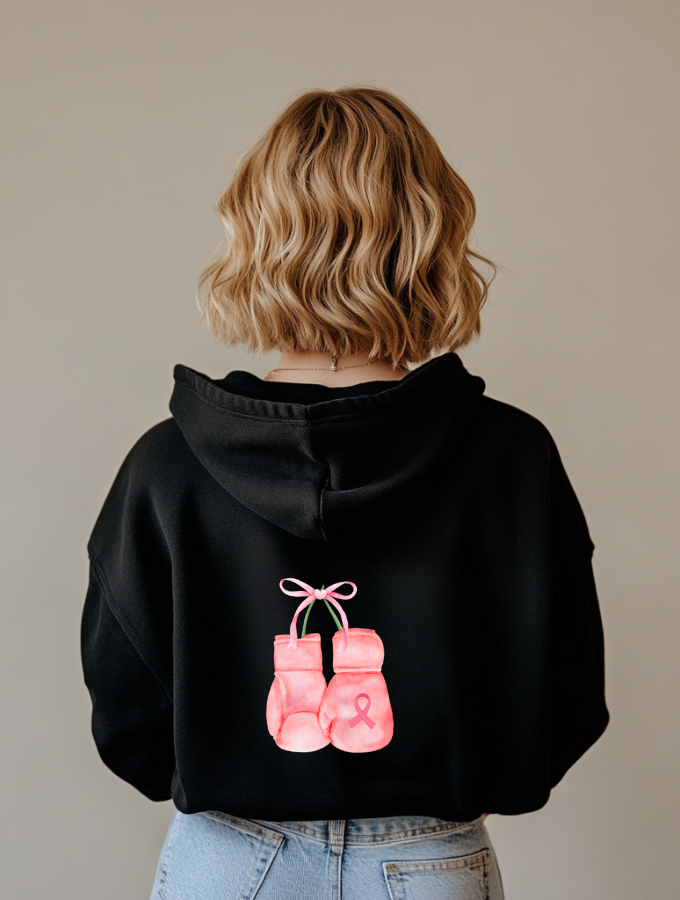 PINK PUNCH HOODIE - BLACK