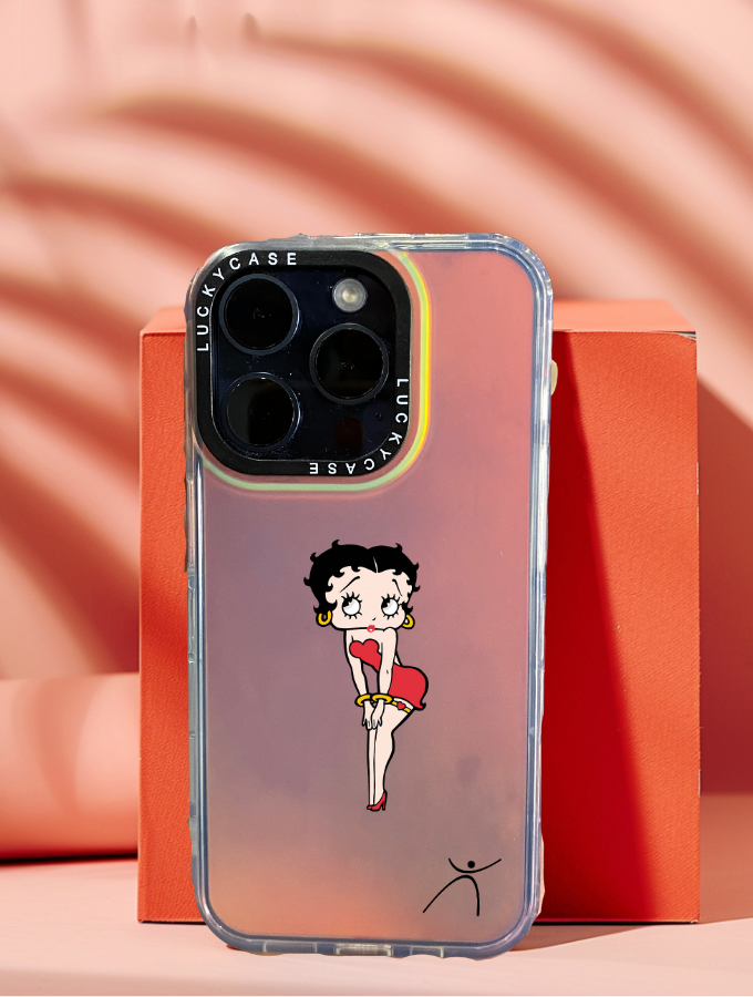 BETTY BOOP - IPHONE HOLOGRAPHIC COVER
