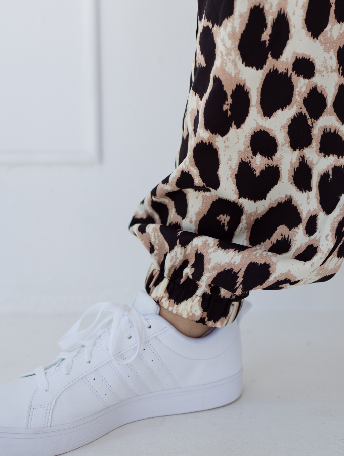 LEOPARD LUXE JOGGERS