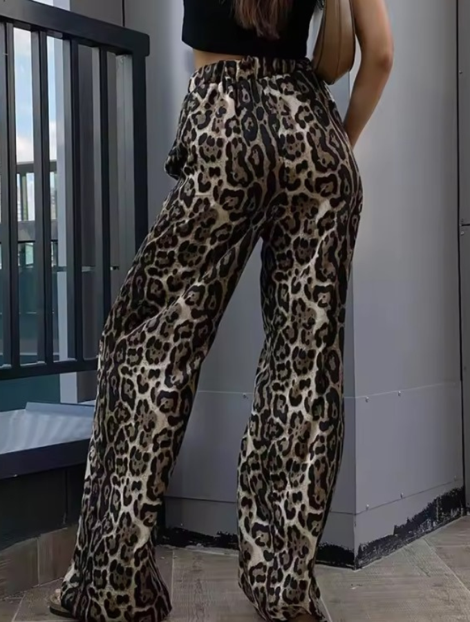 JUNGLE QUEEN FLARE PANTS