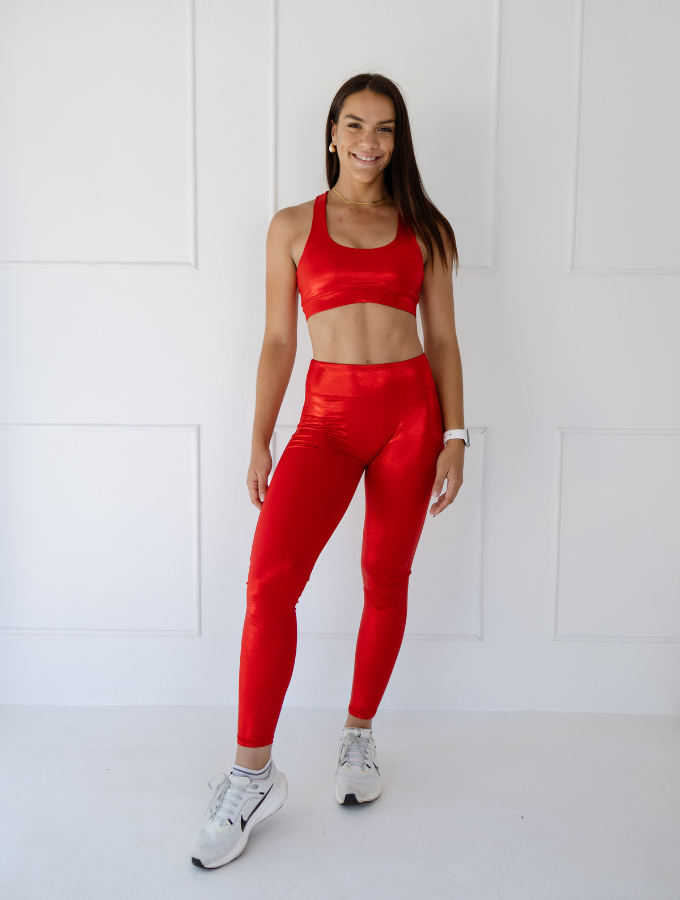 FIERCE FIT SET - RED