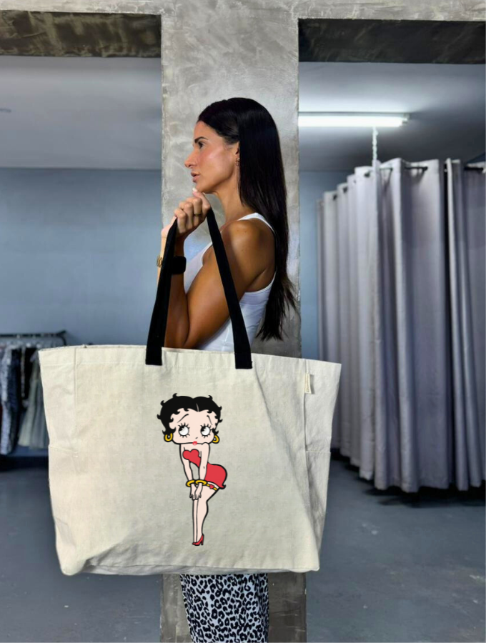 Betty boop shop tote bag