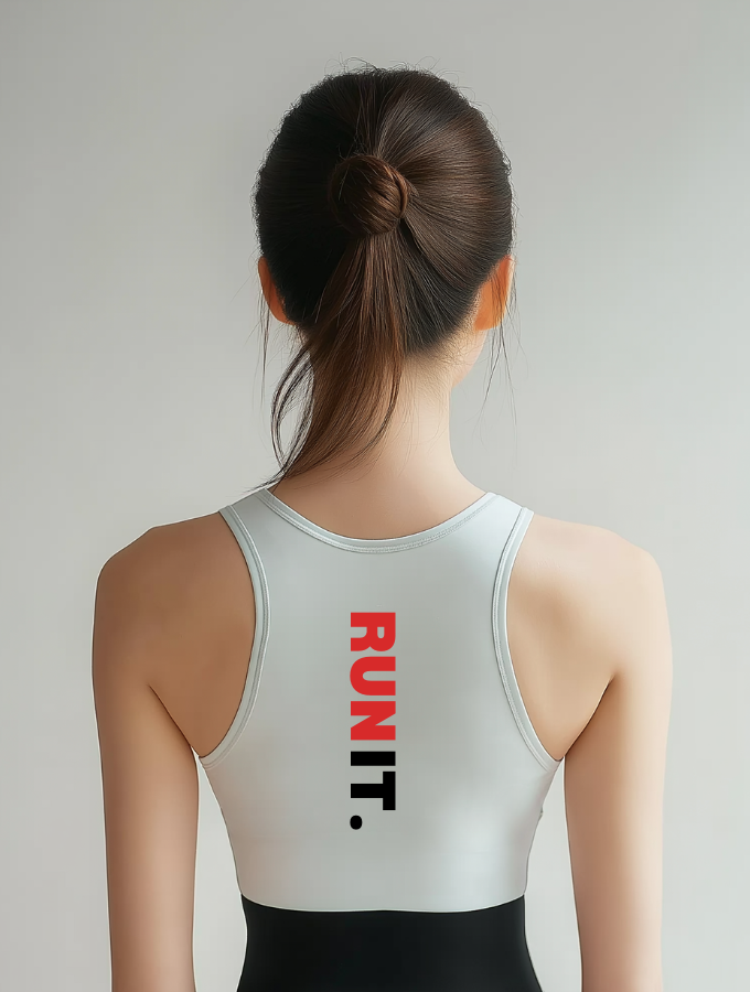 RUN IT RACERBACK - WHITE