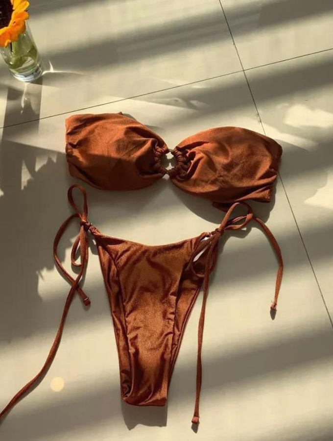 COPPER SANDS BANDEAU BIKINI