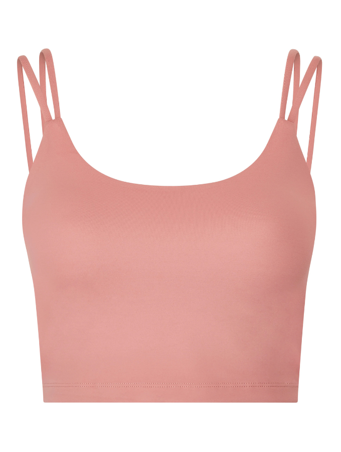 DAHLIA CROP TOP - WATERMELON PINK