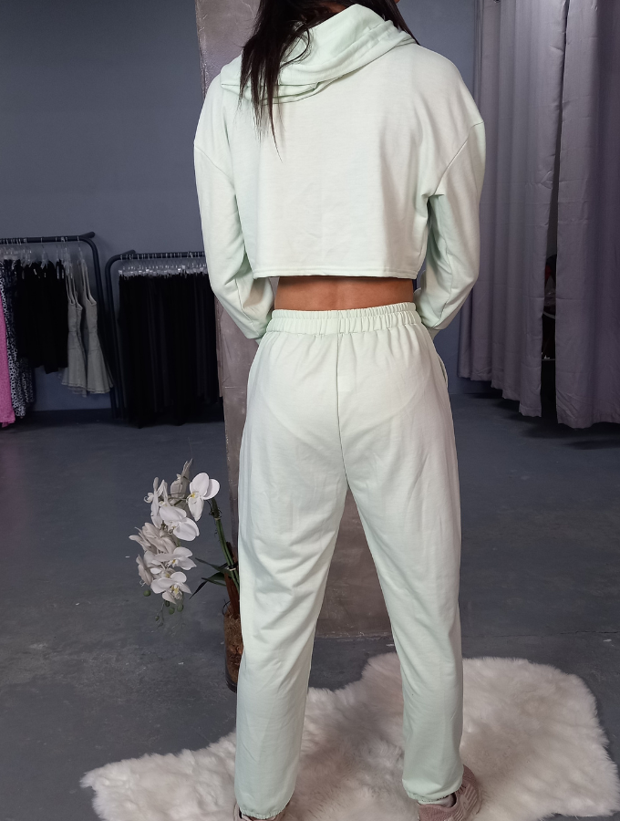 SLEEK FIT TRACKSUIT - MINT