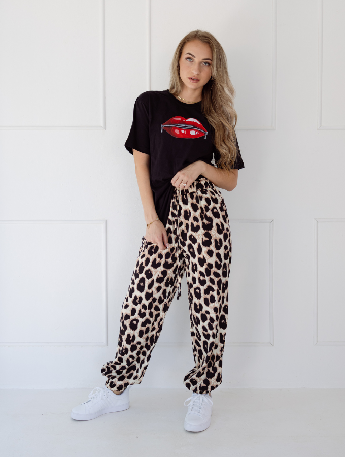 LEOPARD LUXE JOGGERS