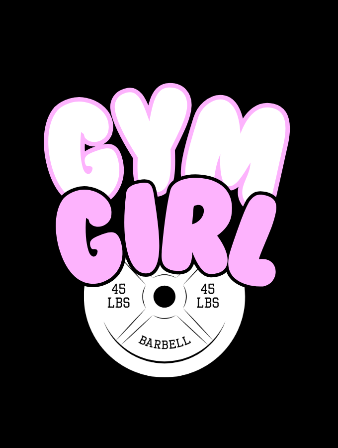 GYM GIRL HOODIE - BLACK