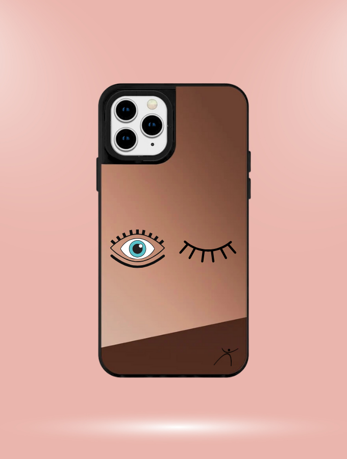 OPTIC - IPHONE REFLECTIVE COVER - ROSE GOLD