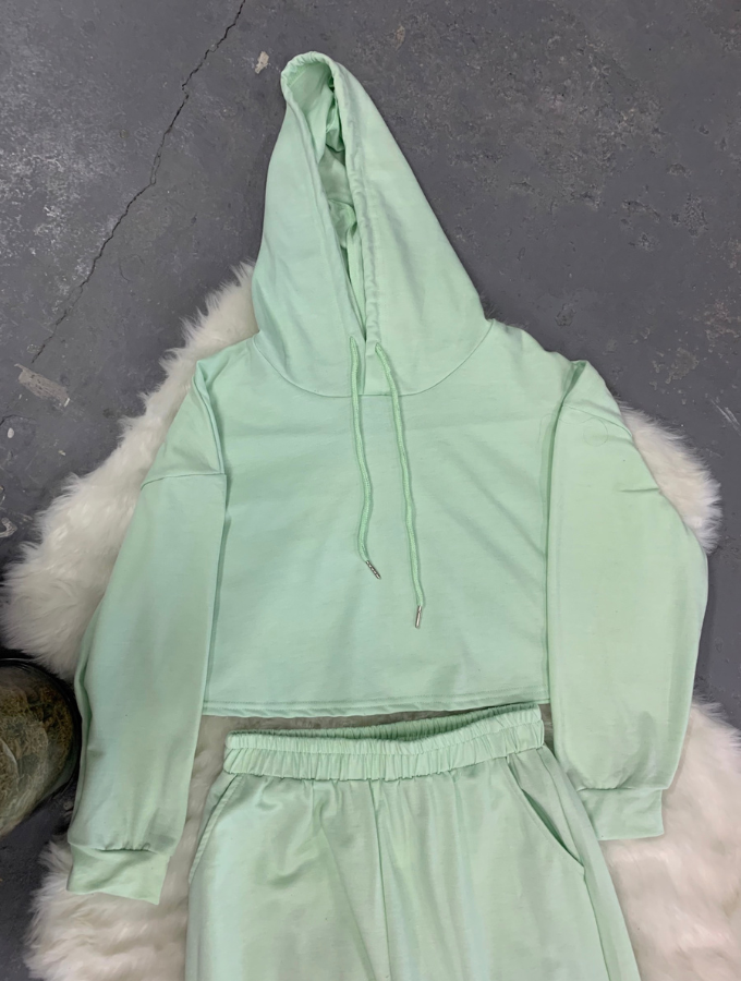 SLEEK FIT TRACKSUIT - MINT