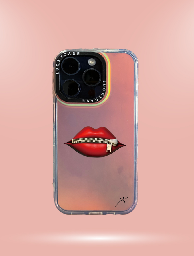 ZIP IT - IPHONE HOLOGRAPHIC COVER