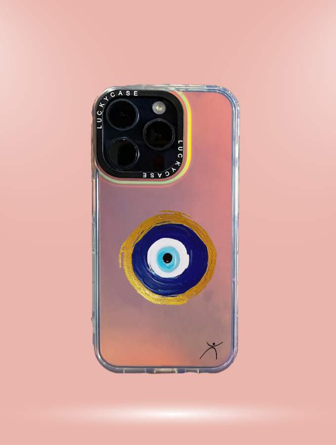 EVIL EYE - IPHONE HOLOGRAPHIC COVER