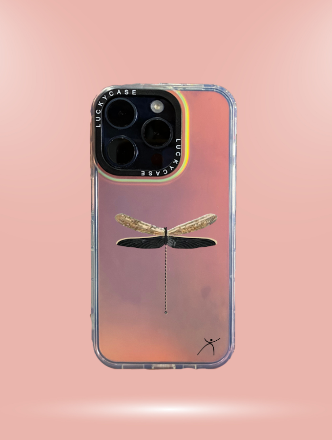 DRAGON FLY - IPHONE HOLOGRAPHIC COVER