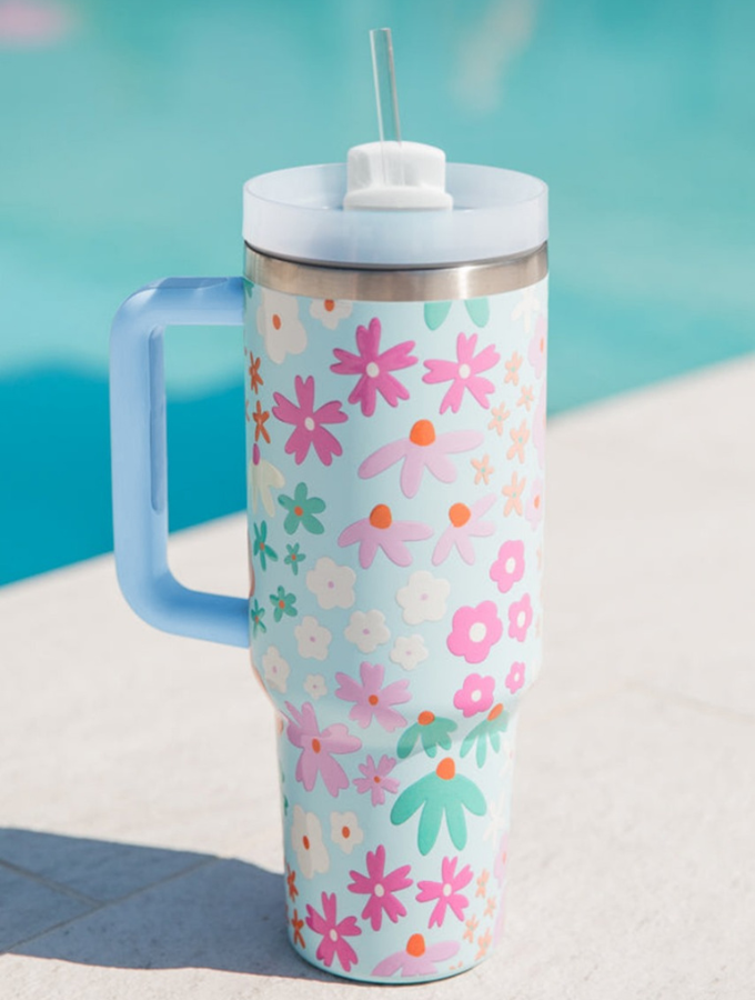 PEACHY TUMBLERS - SKY BLUE BLOSSOM