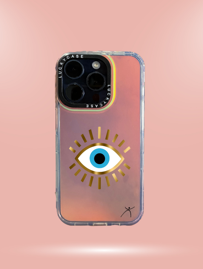 EVIL EYE - IPHONE HOLOGRAPHIC COVER
