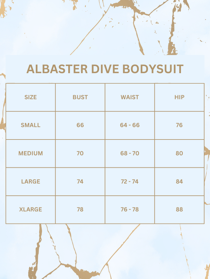 ALBASTER DIVE BODYSUIT