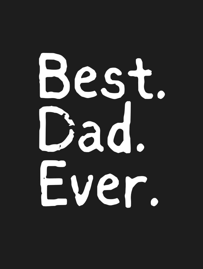 BEST DAD SWEATER - BLACK