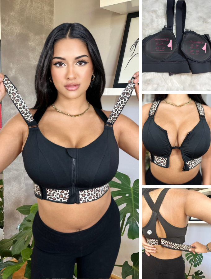 HIGH IMPACT BRA - WILD SERIES - CHEETAH