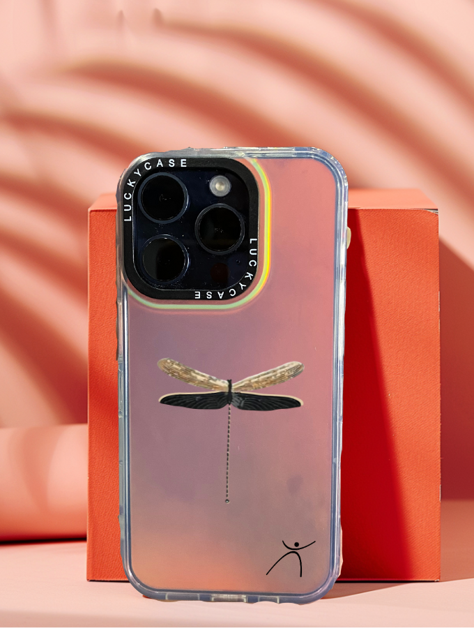 DRAGON FLY - IPHONE HOLOGRAPHIC COVER