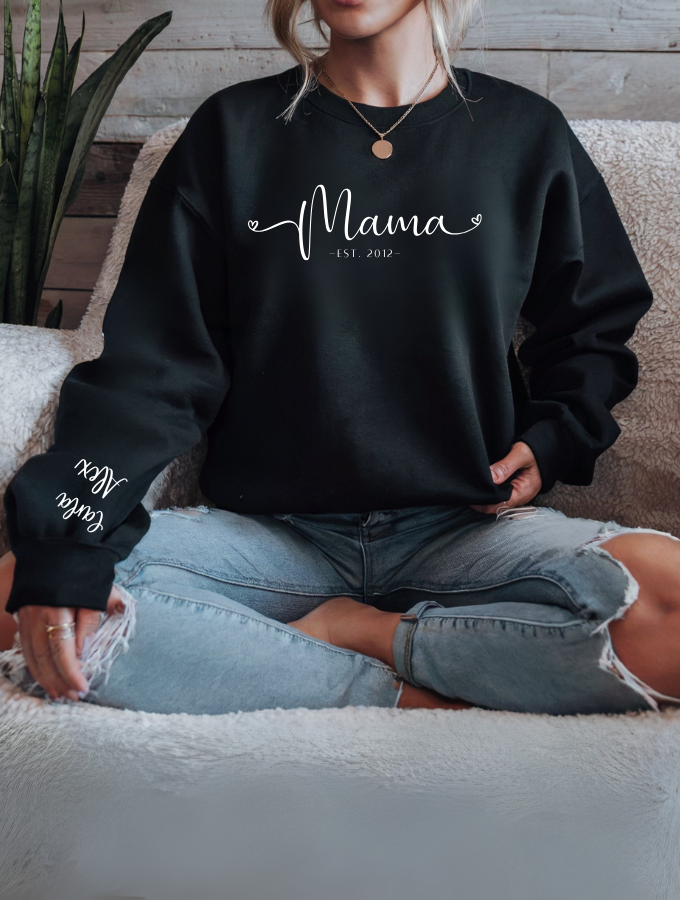 MAMA SWEATER - BLACK