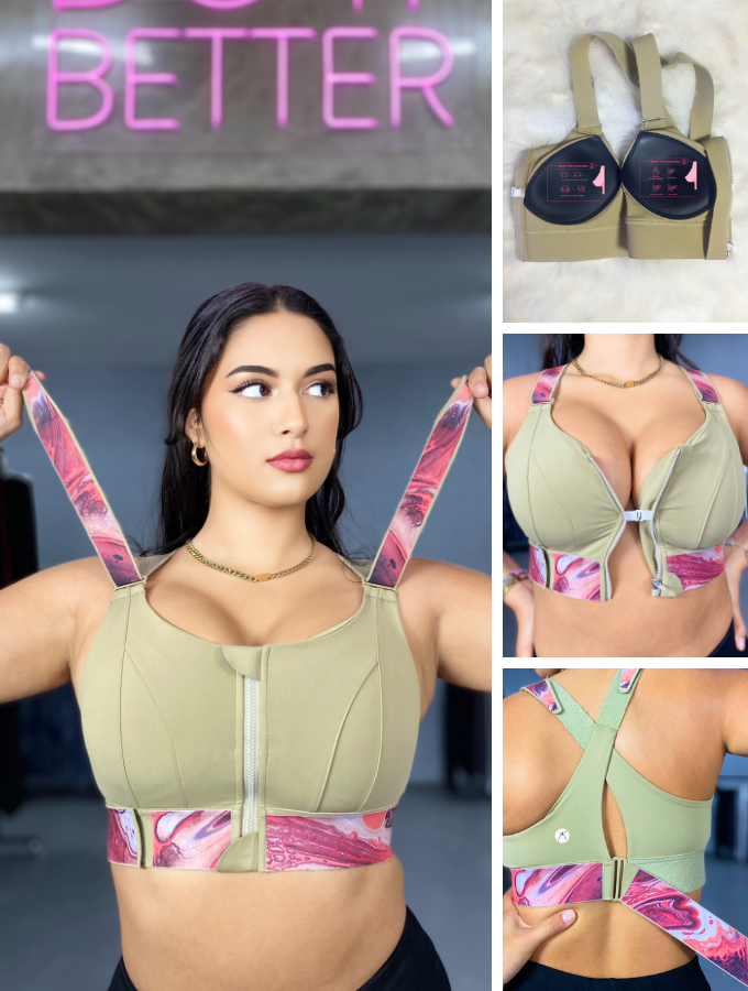 HIGH IMPACT BRA - MINERAL SERIES - NECTAR