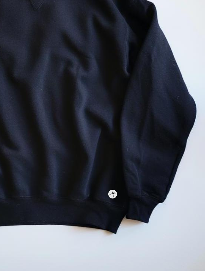 TONED SWEATER - BLACK