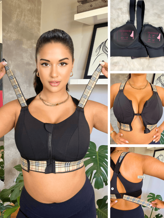 HIGH IMPACT BRA - LUXE SERIES - TARTAN