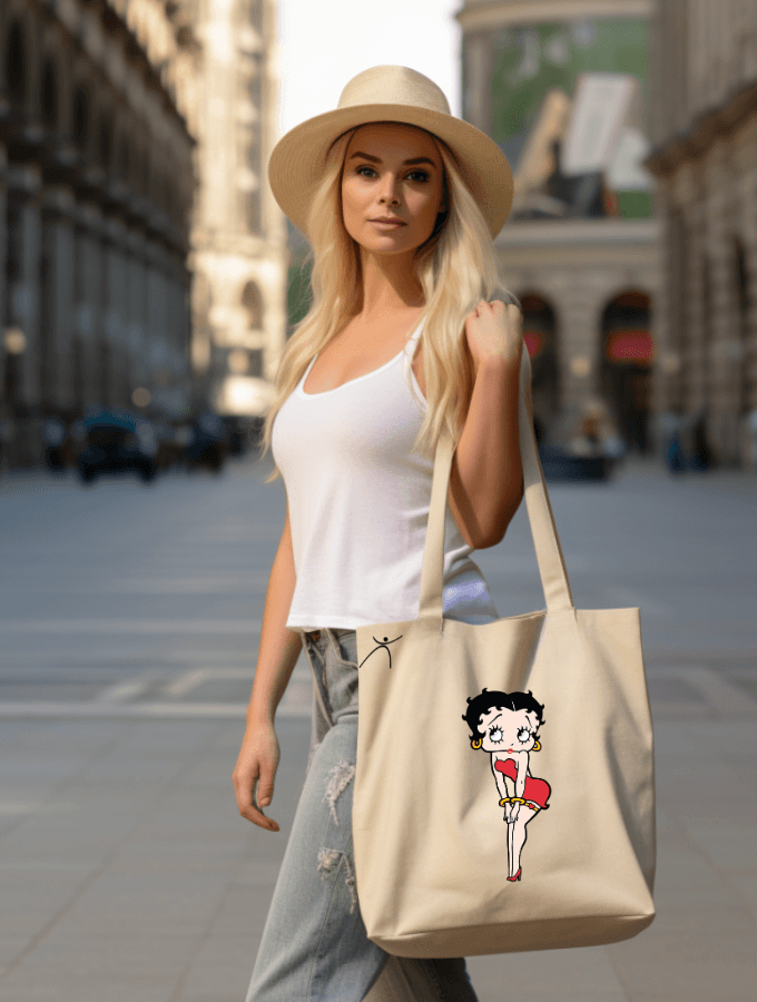 BETTY BOOP TOTE - TONED