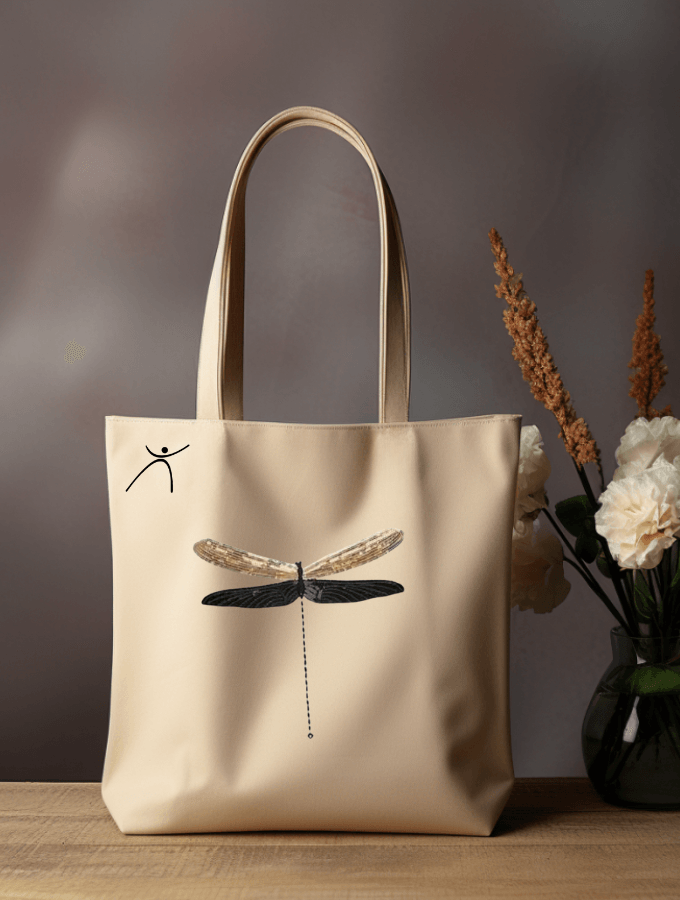 DRAGON FLY TOTE - TONED